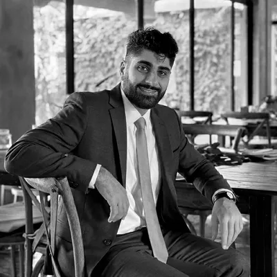 Portrait of Joshua Barzideh, Licensed Architect in New York and Connecticut
